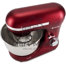 Миксер Vitek VT-PM0111 красный, стационарный, 1500 Вт, 4.5 л, 8 скоростей