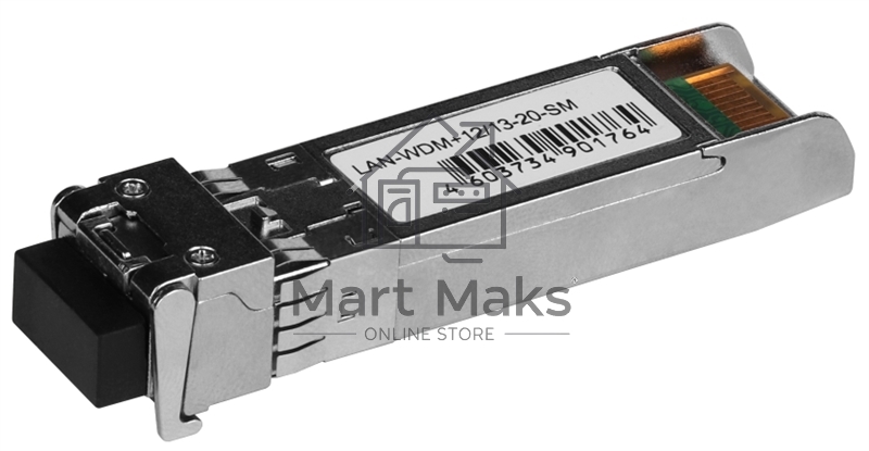 Модуль LANMASTER SFP+ WDM 10GBASE-LR/LW, LC, Tx/Rx: 1270/1330nm, 20km, Cisco