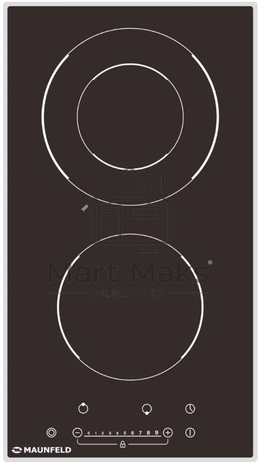 Индукционная варочная панель Maunfeld EVSE292FDBK черный