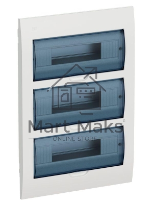 Щит распределительный IEK MKP12-V-36-40-05 ЩРВ-П-36 для установки модульных устройств встраиваемый 342мм 88мм 503мм 660B 36мод. пластик IP41 белый (упак.:1шт)