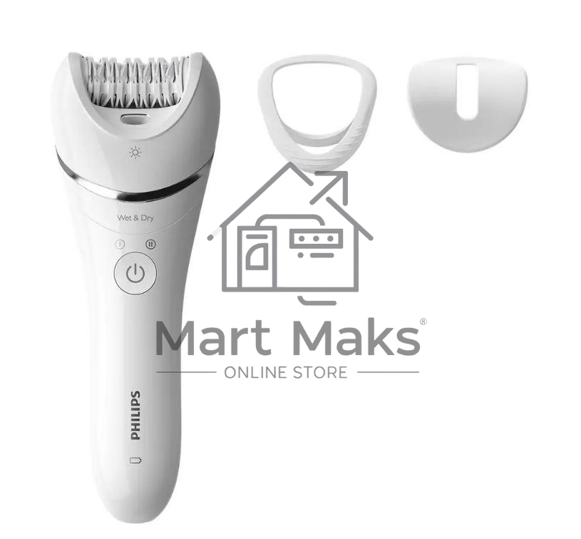 Эпилятор Philips 2 скорости, широкая головка, Wet&Dry, беспроводной
