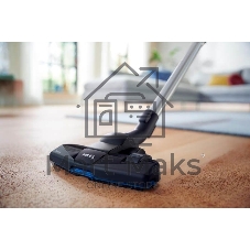 Пылесос Philips FC9331/09 черный/синий, 237/900 Вт, уборка сухая, пылесборник контейнер 1.5 л