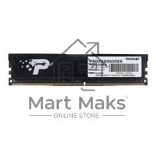 Оперативная память Patriot Signature, DDR4, 32GB (1x32 GB), 3200 MHz, CL22, DIMM