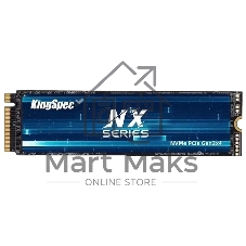 Накопитель SSD KingSpec NX-256, 256Gb, PCIe 3.0 x4, M.2 2280, NVMe, R/W 3400/3100