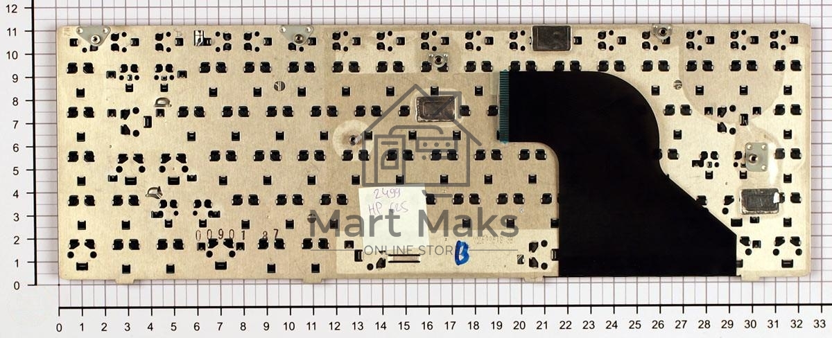 Клавиатура для ноутбука HP Compaq 625 620 621 черная