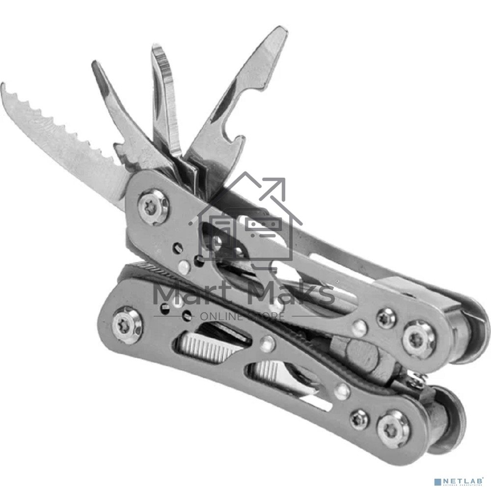 Мультитул KRANZ KR-12-4902-2 10 функций, 113мм