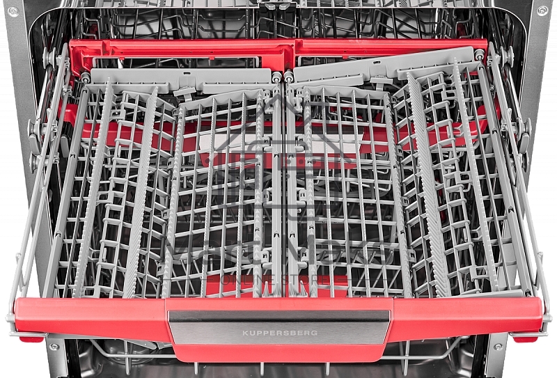 Встраиваемая посудомоечная машина Kuppersberg GLM 6075, серебристый, 59.8 см, 14 компл., 44 дБ, класс A++