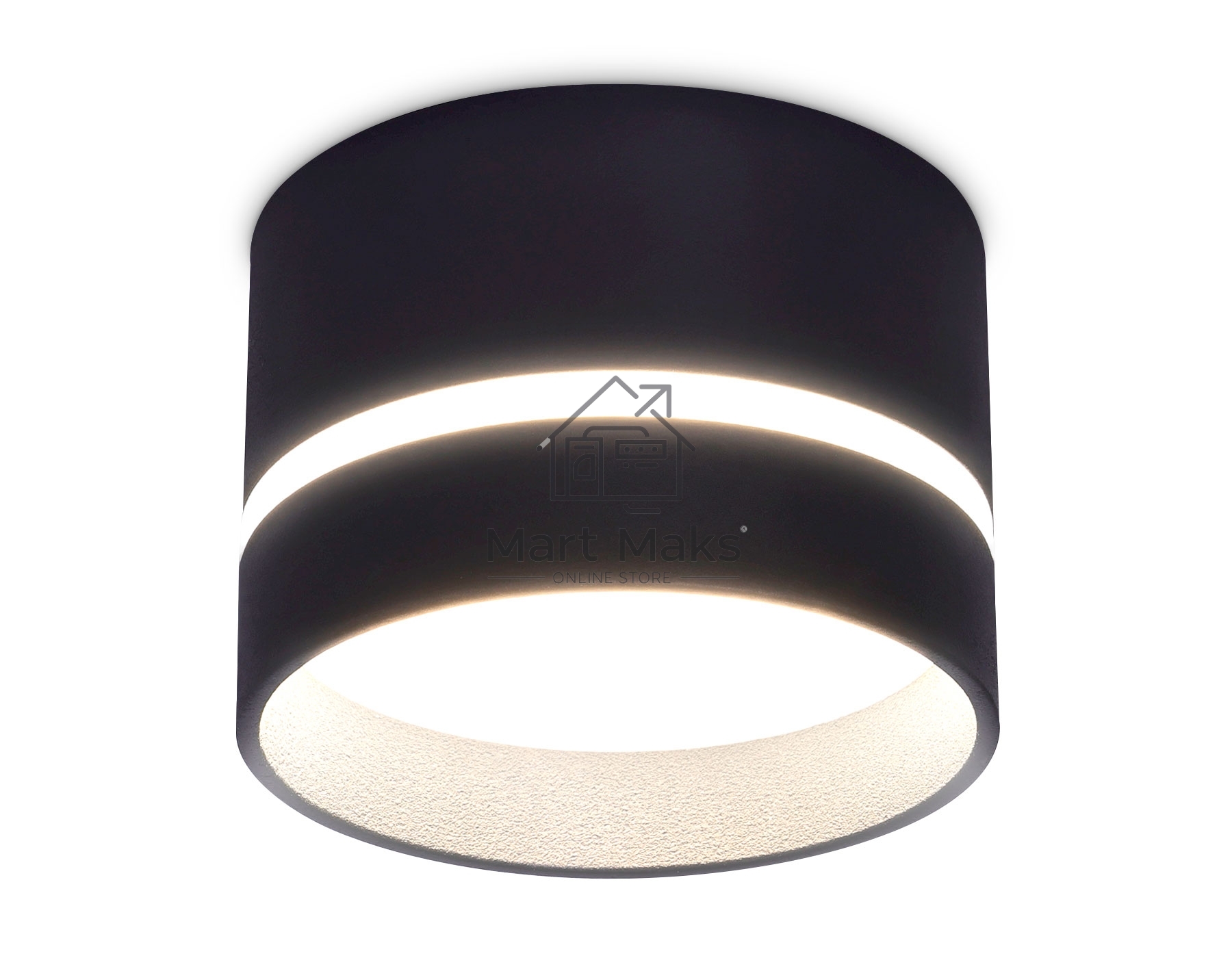 Светильник Ambrella light TN622 SBK черный песок GX53 D85*60