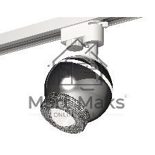 Светильник Ambrella light XT1104001 PSL/CL серебро полированное/прозрачный GU5.3 LED 3W 4200K (A2520, C1104, N7191)