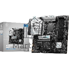 Материнская плата MSI B760M GAMING PLUS WIFI, LGA1700, Intel B760, 4xDDR5, 4xSATA, 2xM.2, 1xPCIe 4.0 x16, DisplayPort, HDMI, 1x2.5Gb LAN, 3x3.5 мм, 7.1, microATX
