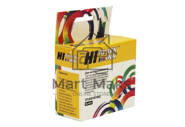 Картридж HP DJ 3320/3325/3420 , №27 (Hi-Black) C8727AE, BK