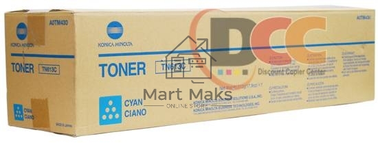 Тонер Konica-Minolta bizhub C452/552/652 синий TN-613C (o)
