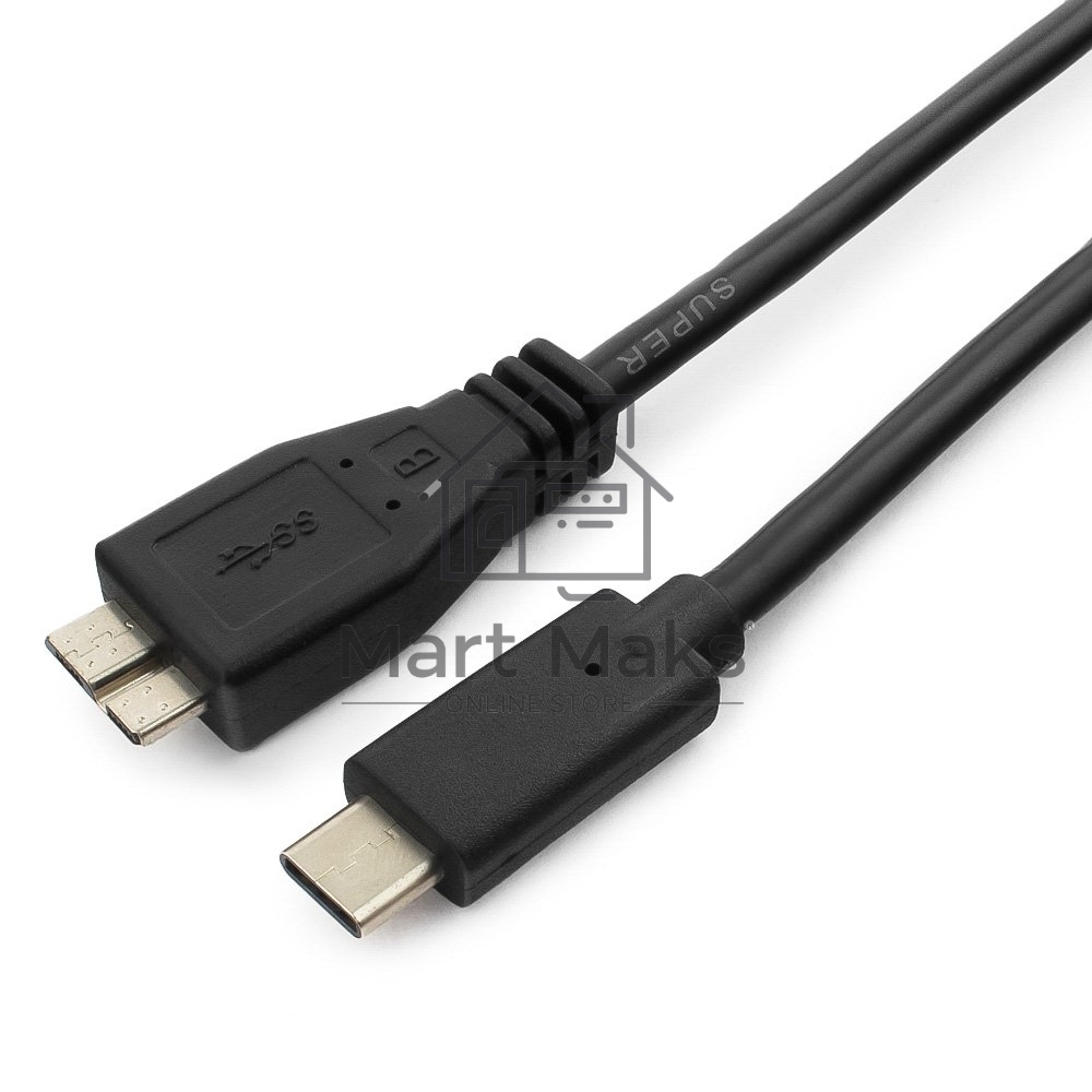 Кабель Cablexpert CCP-USB3-mBMCM-6 USB3.0 microBM/USB3.1TypeC, 1.8м, 