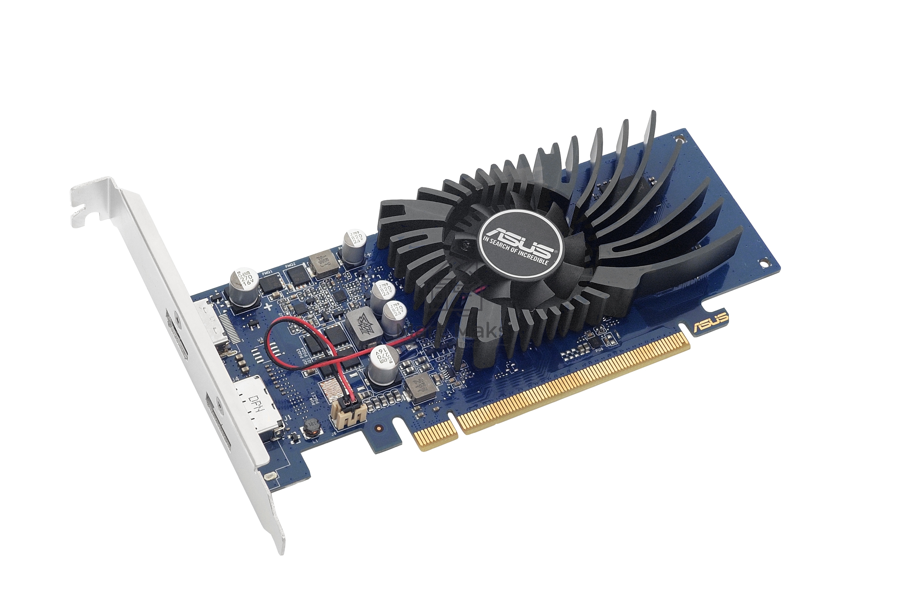 Видеокарта AsusGT1030-2G-BRK nVidia GeForce GT 1030 2048Mb 64bit GDDR5 1228/6008/HDMIx1/DPx1/HDCP PCI-Elow profile Ret