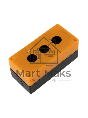 Корпус пластиковый КП 3 кнопки 22 мм Rexant