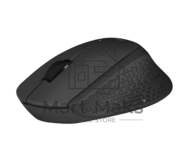 Мышь беспроводная Logitech M280 черный, 1000 dpi, радиоканал, USB, кнопки - 3