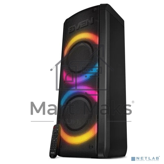 Портативная акустика Sven АС PS-710 черный 100 Вт Bluetooth