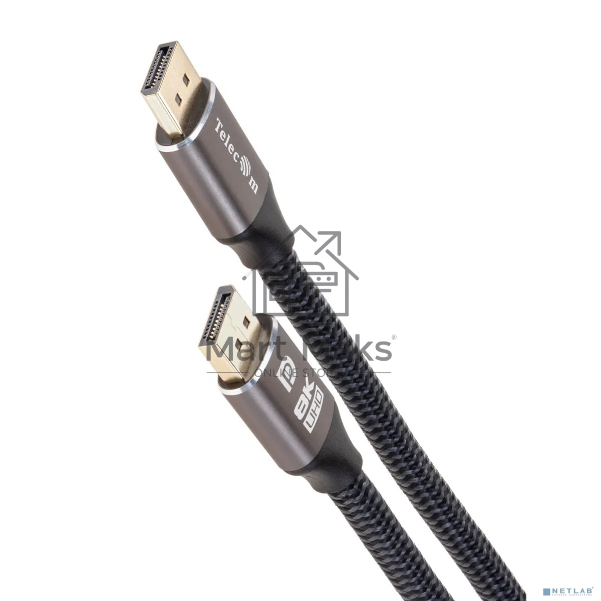 Кабель соединительный DP-DP 1.4V 8K@60Hz 1м, Telecom Pro <TCG750-1M>