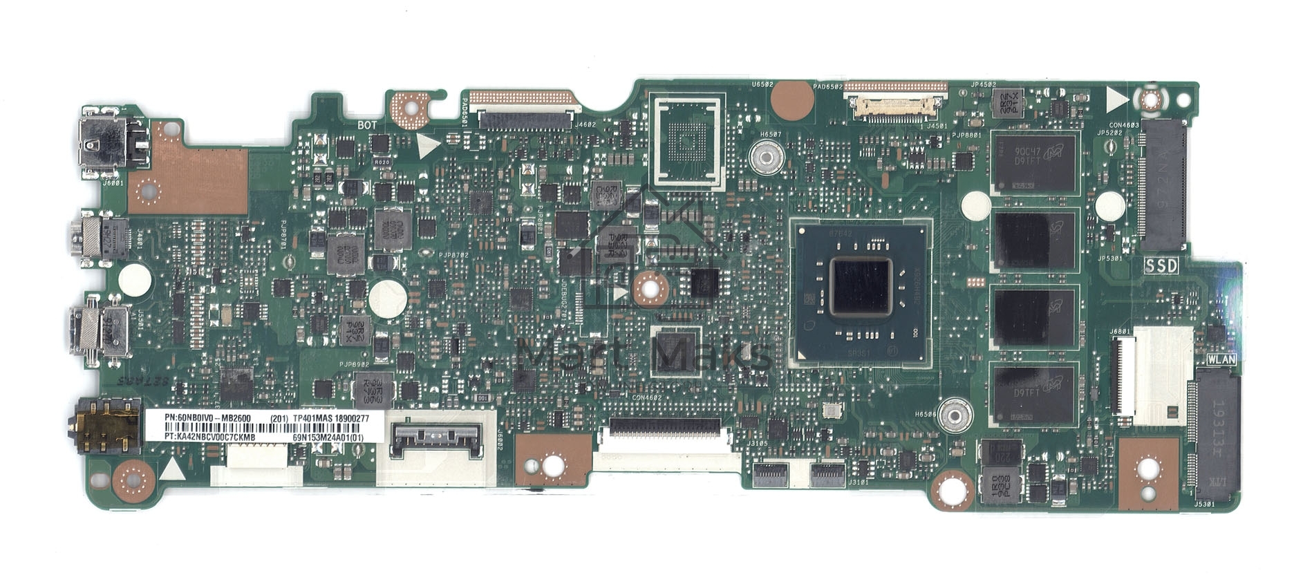 Материнская плата для Asus TP401MA 4G/N4000 90NB0IV0-R000D0