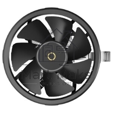 Кулер для процессора CPU Cooler Ocypus Beta A10 BK (75W, 3-pin, 67mm, Al, 1x124mm, 40CFM, 29.5dBA, 2000RPM, S: 1851/1700/115X/1200, AM5/AM4, black)