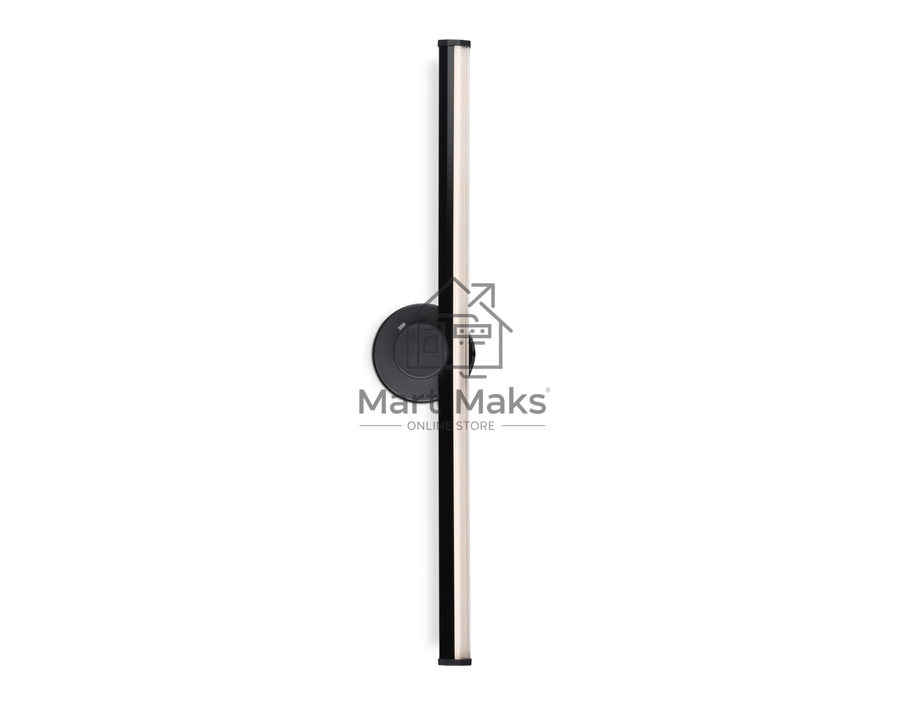 Светильник Ambrella light FL6102 BK черный 14W 3000K-6400K 605*100*60