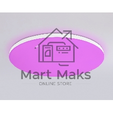 Умный светодиодный светильник FZ2002 WH белый IP54 25W 3000K-6500K+RGB Wi-Fi Алиса/Tuya/Smart Home/Alexa D370*55 (ПДУ ИК)