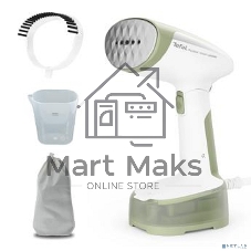Отпариватель Tefal DT3053E1 белый/зеленый, 1300 Вт, 20 г/мин, 120 мл