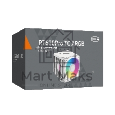 Кулер для процессора PCCooler RT620Pro TC ARGB WH TDP 265W 4pin 1851/1700/1200/115x/AM5/AM4 Белый