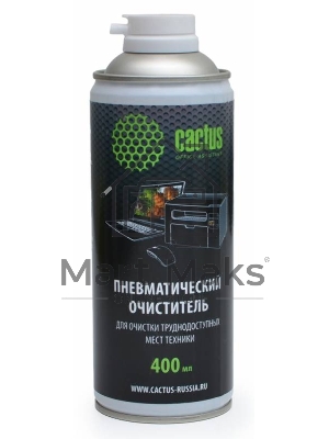 Пневматический очиститель Cactus CS-Air400 высокого давления, для очистки оргтехники 400 мл