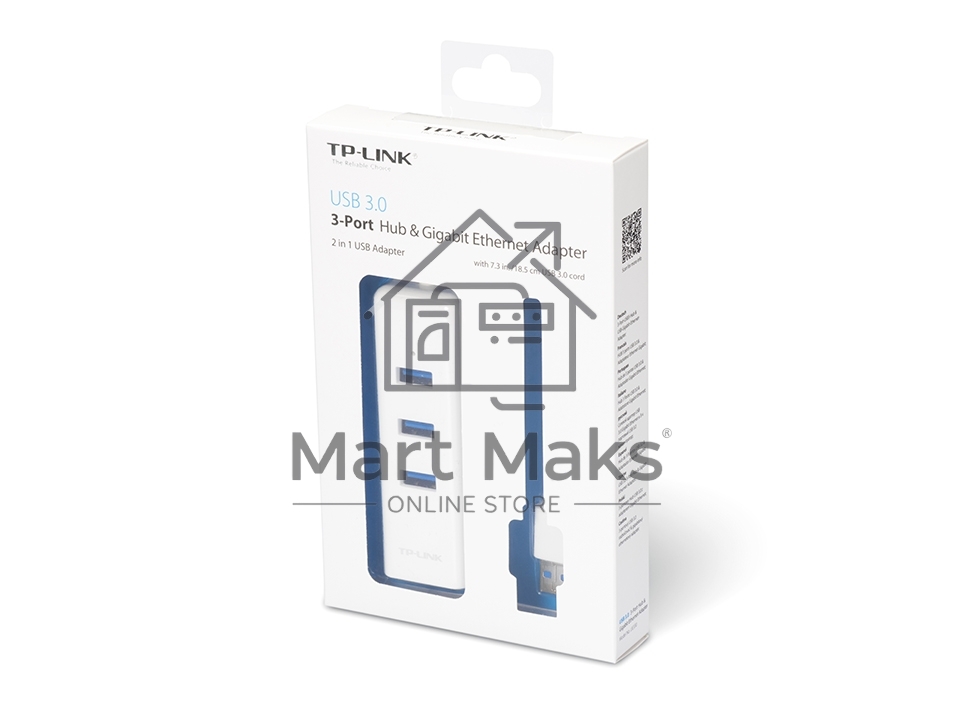 Сетевой адаптер Gigabit Ethernet TP-Link UE330 USB 3.0