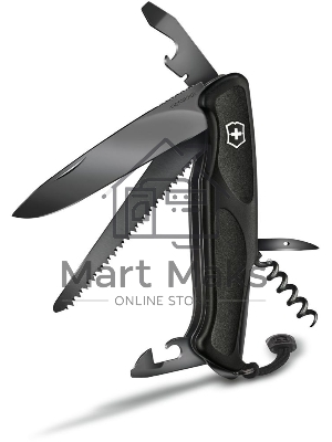 Нож перочинный Victorinox Onyx (0.9563.C31P) 130мм 12функц. черный подар.коробка