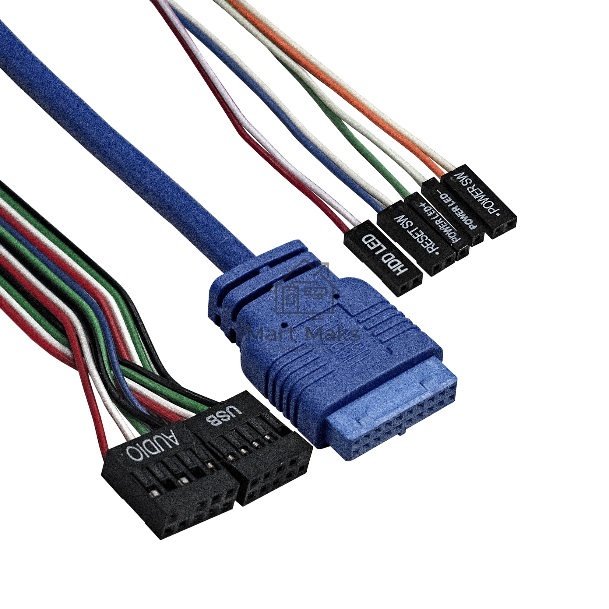 Компьютерный корпус Desktop ExeGate MI-207U-450W-8 EX288783RUS(miniITX/mATX, БП M450 с вент. 8см, 1*USB+1*USB3.0, аудио, черный)