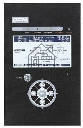 Источник бесперебойного питания Powercom VGD-II-40K33 36000Вт 40000ВА черный