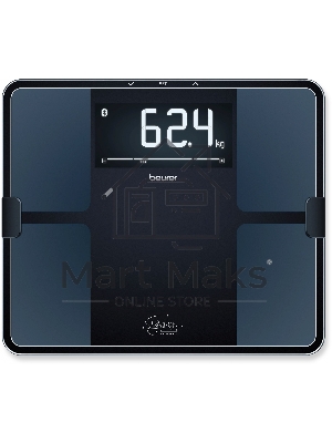 Весы напольные электронные Beurer BF915 Signature Line макс.200кг черный