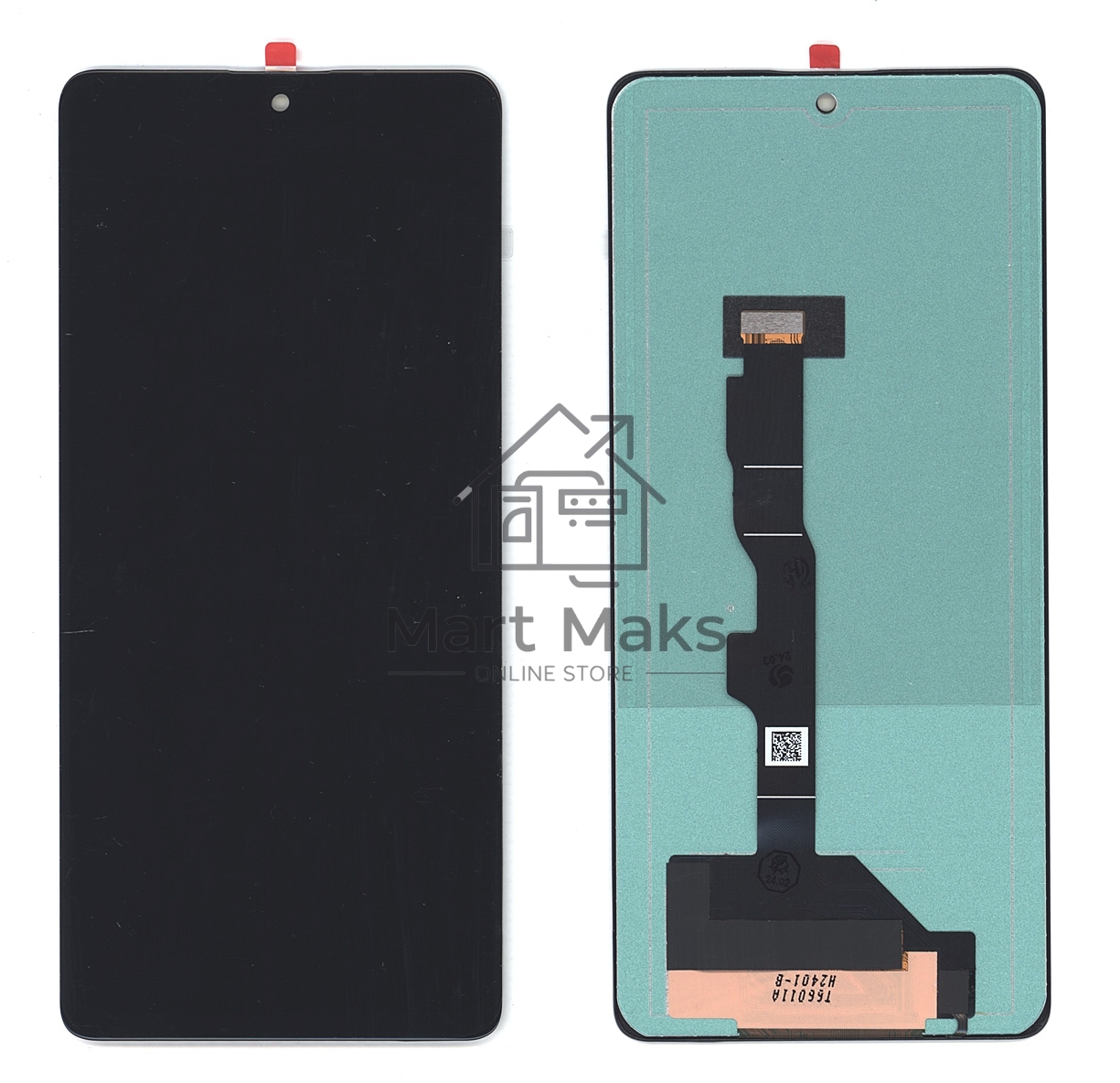 Дисплей для Xiaomi Poco F5 в сборе с тачскрином (TFT) черный