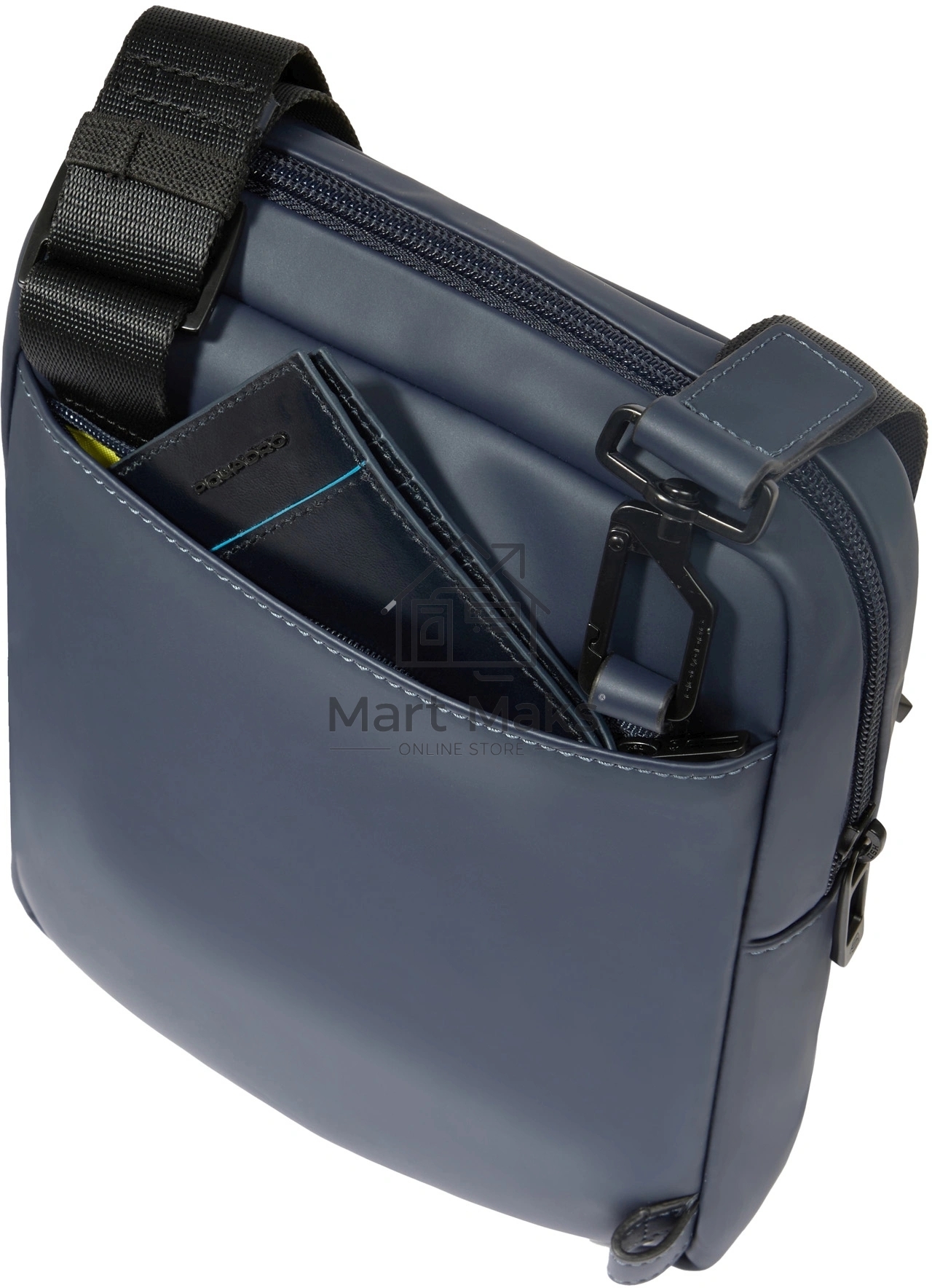 Сумка мужская Piquadro Wollem CA3084W129W/BLU, синий, полиуретан
