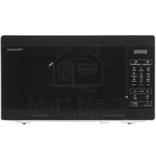 Микроволновая печь Sharp R-6800RK черный, 20 л, 800 Вт, переключатели - сенсор