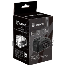 Аккумулятор DEKO R-UNV4.0 CORE, Li-ion, 20В, 4.0А*ч
