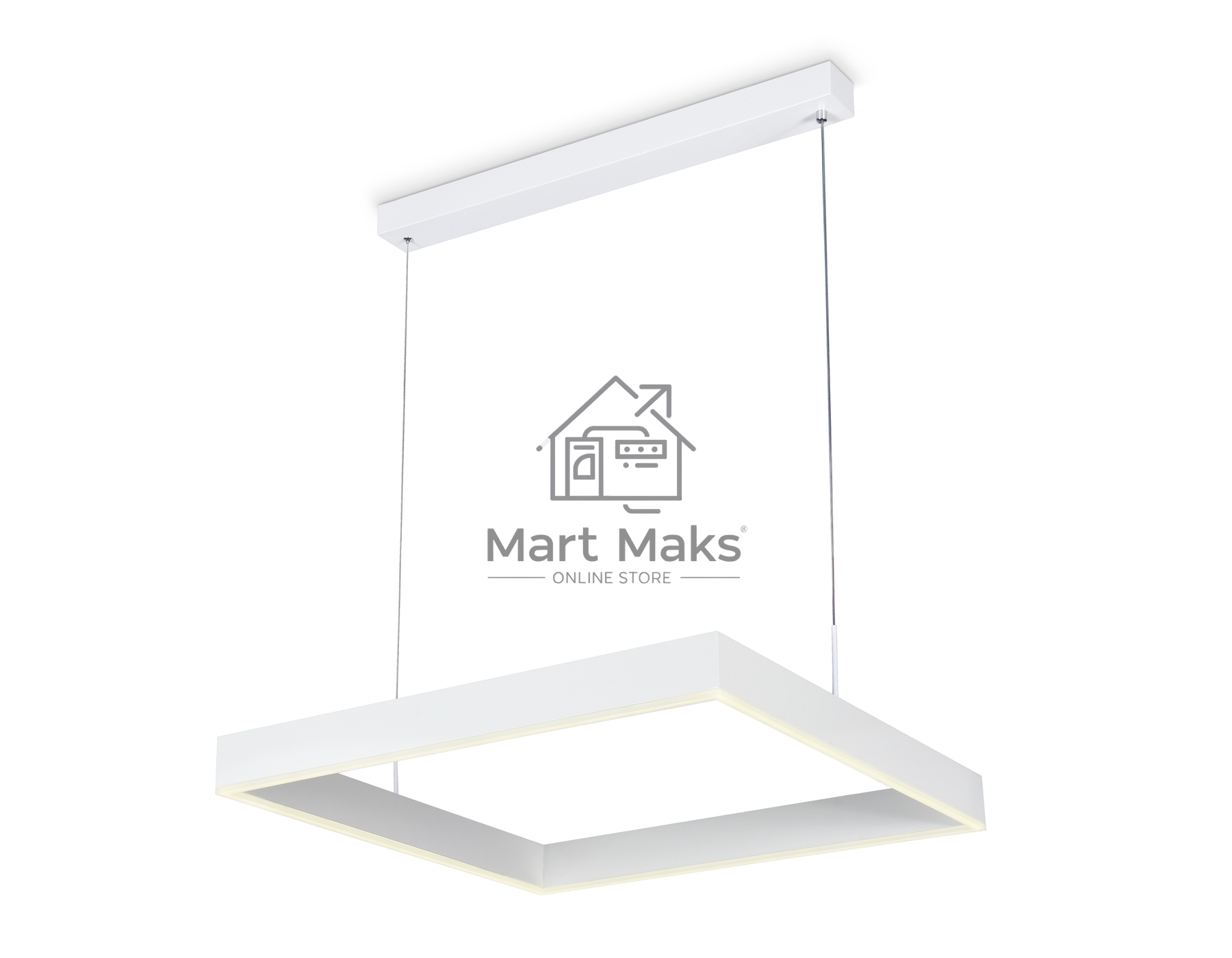 Светильник Ambrella light FA6622 WH белый 65W 600*600*720 (ПДУ РАДИО 2.4G)