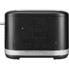 Тостер KitchenAid 5KMT2109EBM матовый черный, 900 Вт, 2 слота