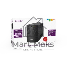 Источник бесперебойного питания CBR UPS-TWP-101J-850/850 ВА/510 Вт/3xIEC 320 C13