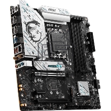 Материнская плата MSI B760M GAMING PLUS WIFI, LGA1700, Intel B760, 4xDDR5, 4xSATA, 2xM.2, 1xPCIe 4.0 x16, DisplayPort, HDMI, 1x2.5Gb LAN, 3x3.5 мм, 7.1, microATX