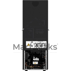 Винный шкаф Maunfeld MBWC-56D17 черный, 51 л, 2 отсека, 17 бут., класс G