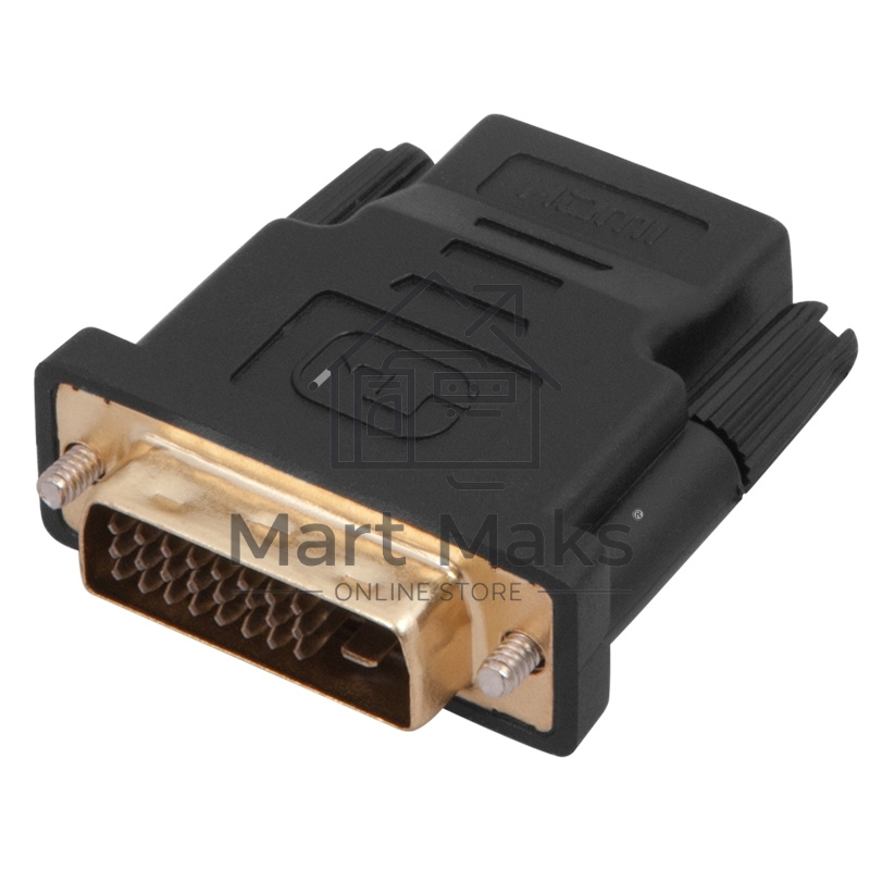 Переходник Rexant (17-6811) ПЕРЕХОДНИК шт.DVI - гн.HDMI GOLD