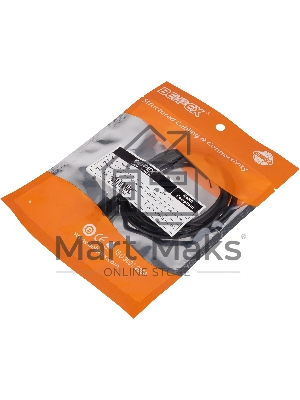 Кабель-Lightning (m) 1м черный