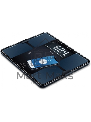 Весы напольные электронные Beurer BF915 Signature Line макс.200кг черный