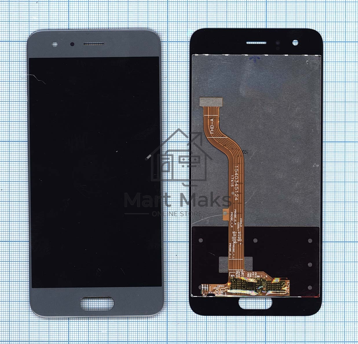Дисплей для Huawei Honor 9, серый