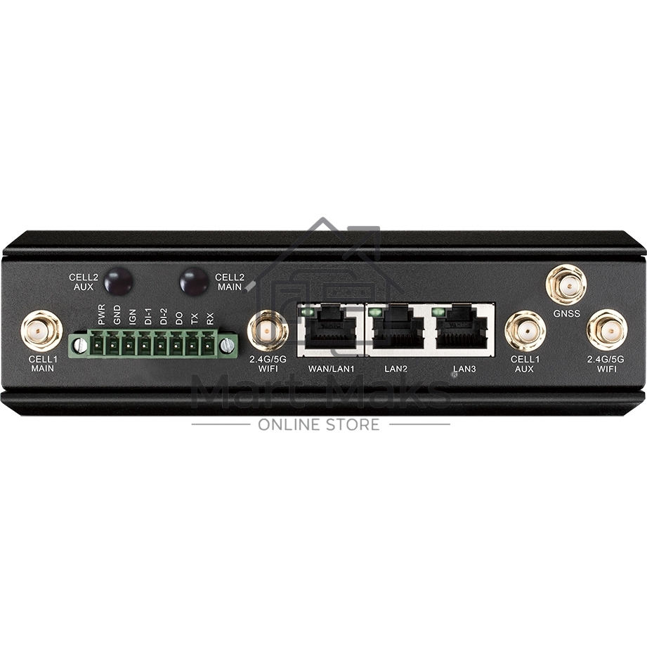 Маршрутизатор DWM-321 AC1200 Wi-Fi LTE M2M Router, 1000Base-T WAN/LAN, 2x1000Base-T LAN, 2 detachable LTE antennas, 2 detachable Wi-Fi antennas, 2xUSIM/SIM slots, GPS/GLONASS support
