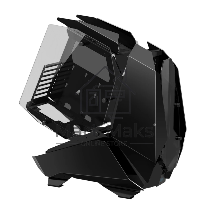 Компьютерный корпус без блока питания JONSBO MOD-5, Full-Tower, TG, no fans, 2xUSB-A 3.0 + 1xUSB-C 3.2, ATX, mATX, mITX Black