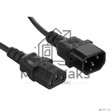 Кабель питания ExeGate Special EC-1,8S (C13->C14, 3*1.0мм2, CCA, черный, 1.8 м)